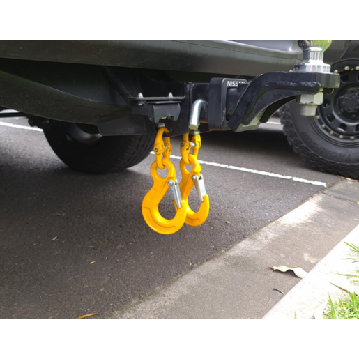 Rough Country Vehicle Chain Safety Hook Set 2T | Rough Country
