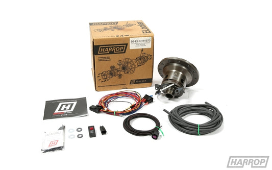 Harrop differential locking system with wiring and manual.