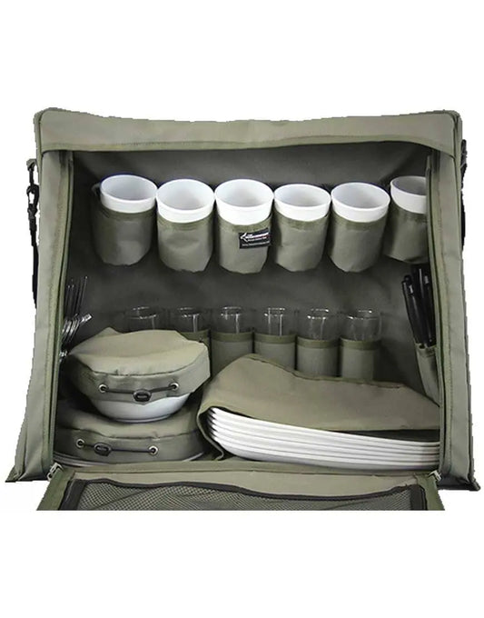 Canopy Shelf Upright Dining Set 6 Place - Suits Xpedition & Xtreme Canopy Models | The Bush Company