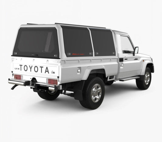 Landcruiser 70 Series Single Cab Xpedition CapRax Canopy by Rhinoman
