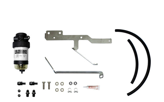 Fuel Manager system parts kit for improved vehicle fuel filtration.