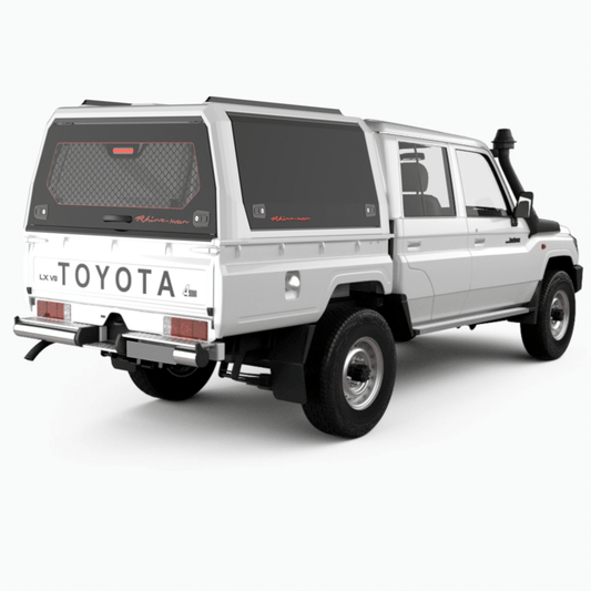Landcruiser 70 Series Dual Cab Xpedition Caprax Canopy by Rhinoman