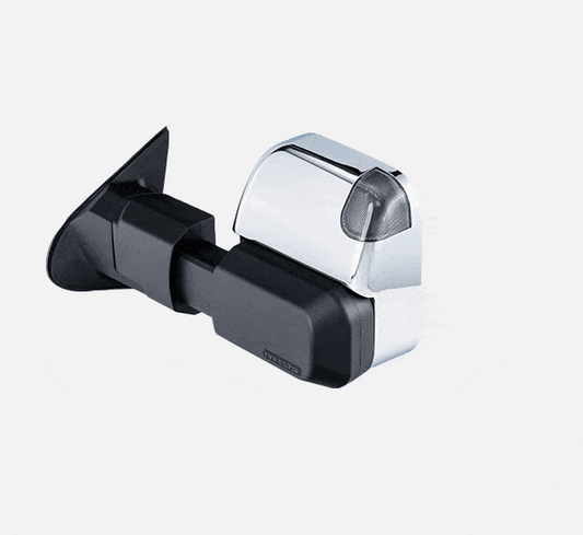 Ford Everest MSA POWER FOLD™ Towing Mirrors - Chrome, Electric, Heated, Indicators, Blind Spot Monitoring, Power Fold, Puddle Light