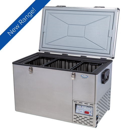 NL 80L Legacy Single Bin, Single Door Stainless Steel Fridge Freezer