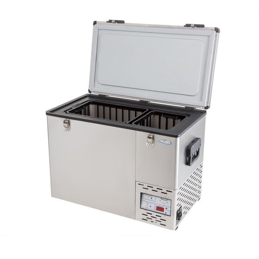 NL 55L Legacy Single Bin, Single Door Stainless Steel Fridge Freezer