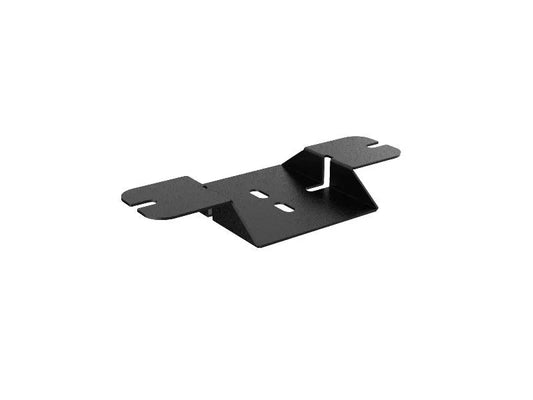 Flat mounting bracket for vehicle attachments and light bar installations.