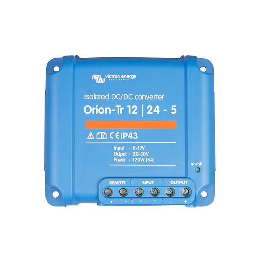Victron 12V to 24V Orion-Tr 12/24-5A Isolated DC-DC Converter