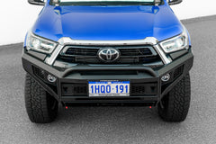 SLX Extreme Series Bullbar X-1 Toyota Hilux 2021 GUN126R on Hammertone Black Powdercoat