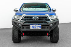 SLX Extreme Series Bullbar X-1 Toyota Hilux 2021 GUN126R on Hammertone Black Powdercoat