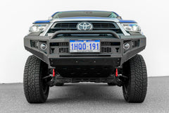 SLX Extreme Series Bullbar X-1 Toyota Hilux 2021 GUN126R on Hammertone Black Powdercoat
