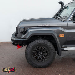SLX Recon No Hoop Bull Bar, Suitable For Toyota Land Cruiser (facelift) 76, 78, 79 Series, 2024 on SLX Recon Bull Bar