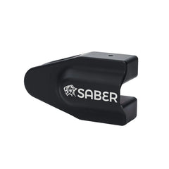 Saber Wedge Alloy Winch Shackle - Black