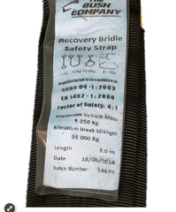 Recovery Bridle 21T 3m Heavy Duty | The Bush Company