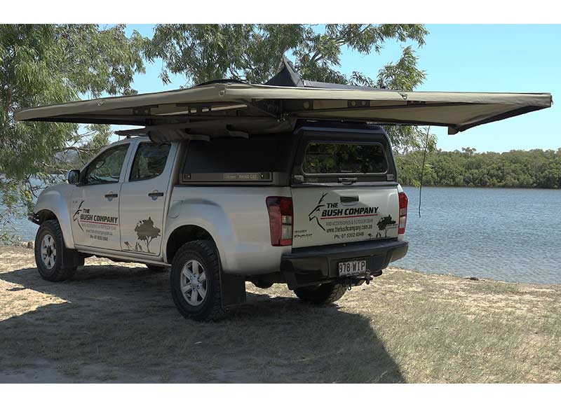 270 XT™ Awning Mk2 - Left Hand Side  | The Bush Company