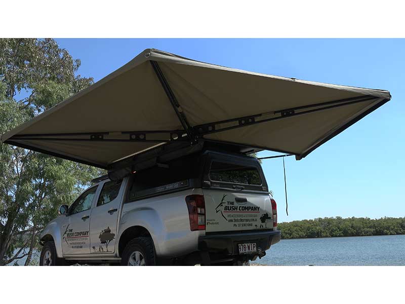 270 XT™ Awning Mk2 - Left Hand Side  | The Bush Company