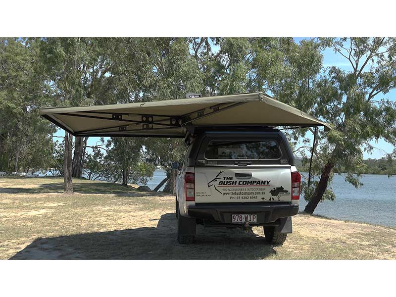 270 XT™ Awning Mk2 - Left Hand Side  | The Bush Company