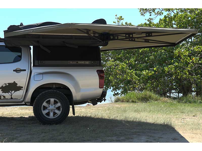 270 XT™ Awning Mk2 - Left Hand Side  | The Bush Company