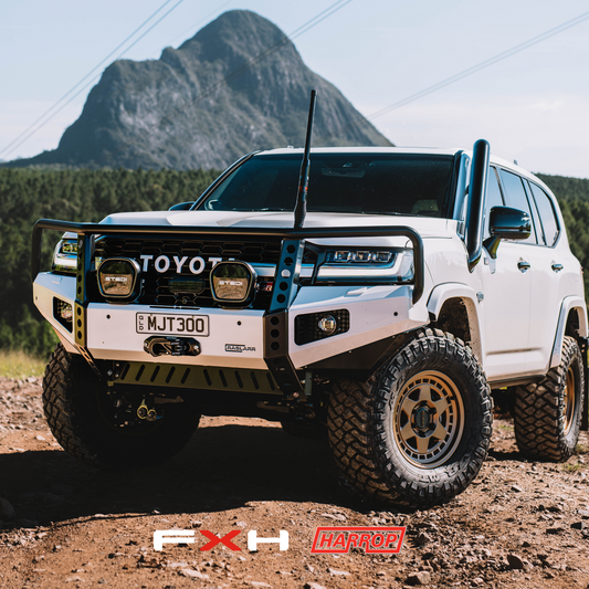 300 Series Toyota Landcruiser Hooped (Dallas) Bull Bar