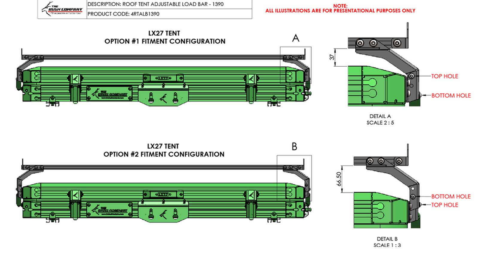 Adjustable Load Bar | Ultimate Offroad