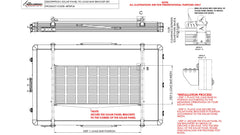 Technical diagram of solar panel bracket assembly, parts labeled, measurements.