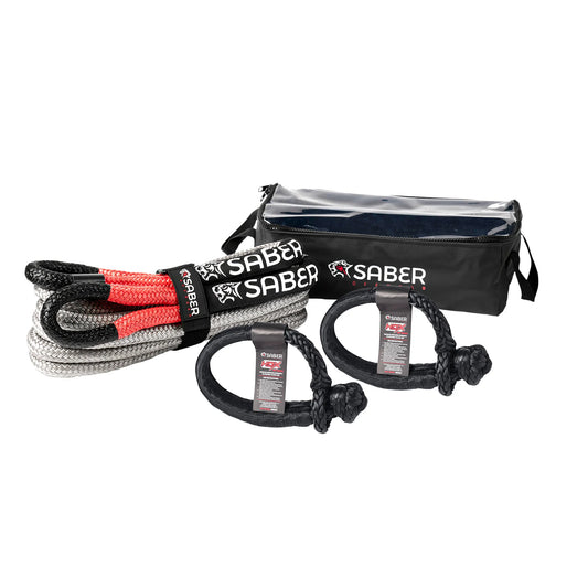 12K Heavy Duty Kinetic Recovery Kit | SaberPro®