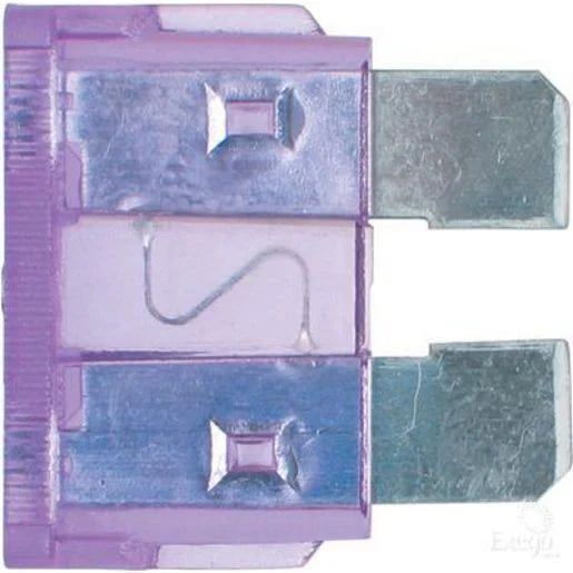 Narva Standard Blade Fuse 3A Violet 5 Pce