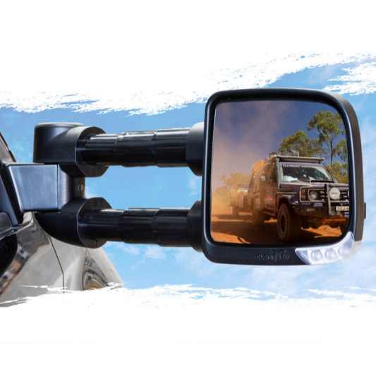 Clearview Compact Towing Mirrors - Ford Ranger & Everest MY22 ON