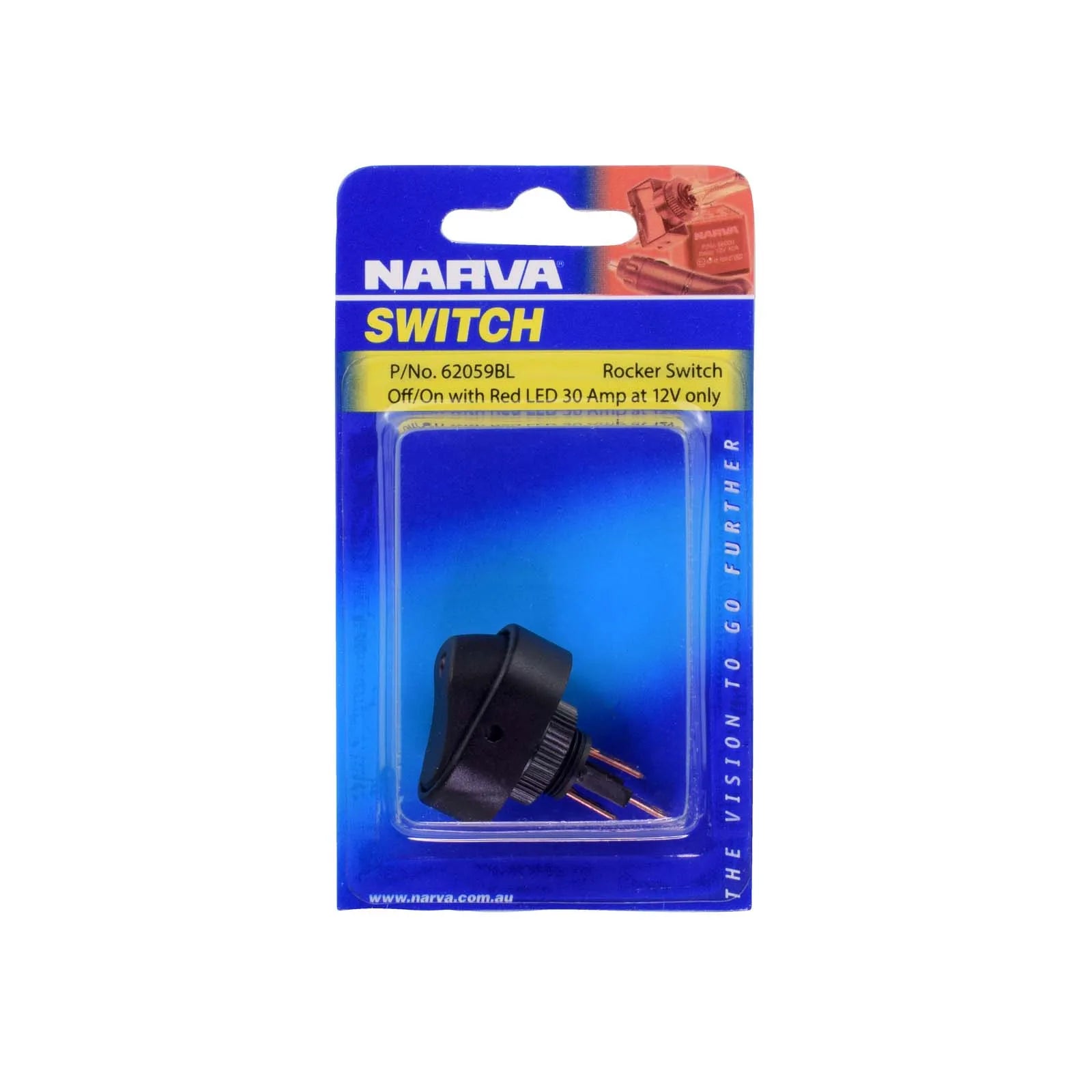 Off/On Rocker Switch with Red LED – Ultimate Offroad