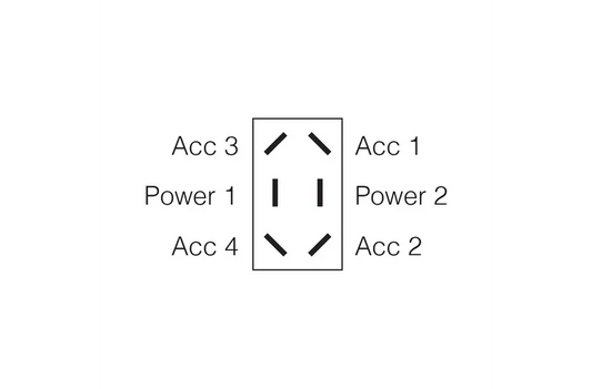 Momentary (On)/Off/Momentary (On) Heavy-Duty Rocker Switch