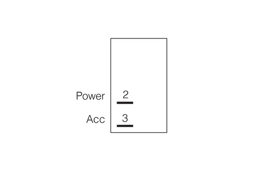 Off/Momentary (On) Sealed Rocker Switch