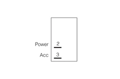 Off/Momentary (On) Sealed Rocker Switch