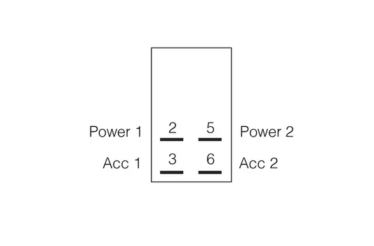 Narva Off/On/On Sealed Rocker Switch