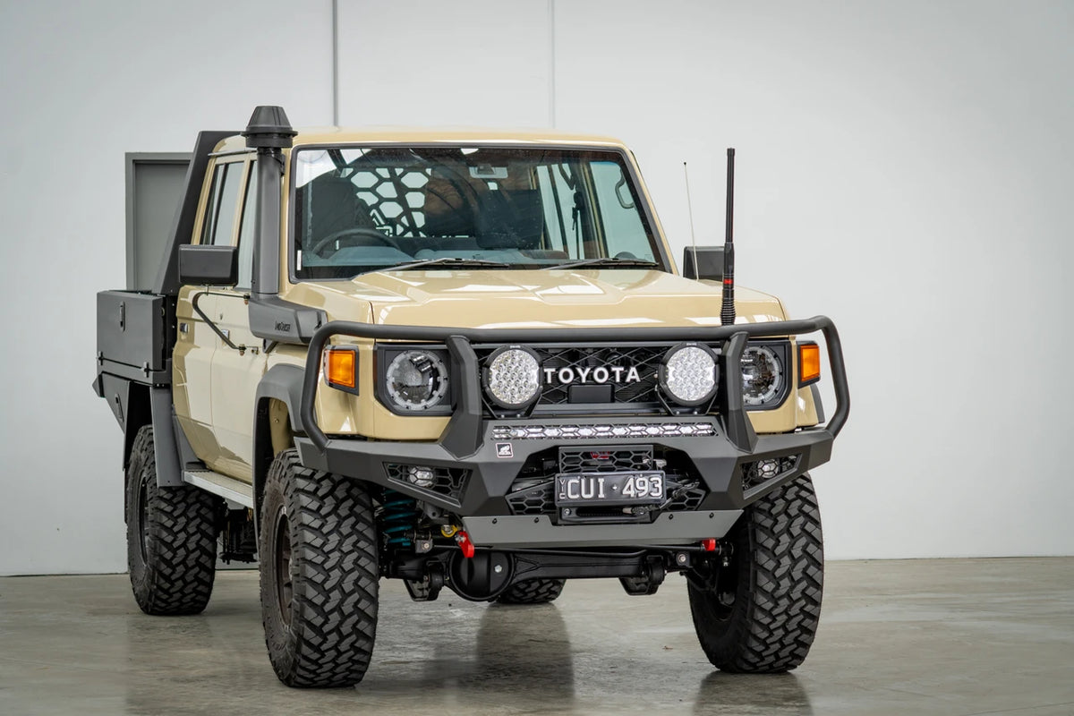 Toro Bull Bar to suit Toyota Land Cruiser (Facelift) 76, 78, 79 Dual Cab, 2024 On