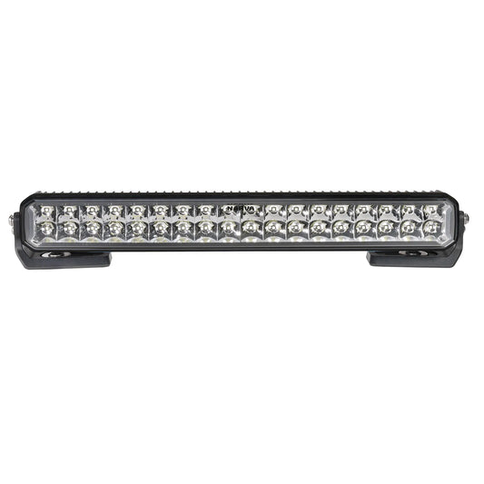 Compact, powerful LED light bar, detailed front view.