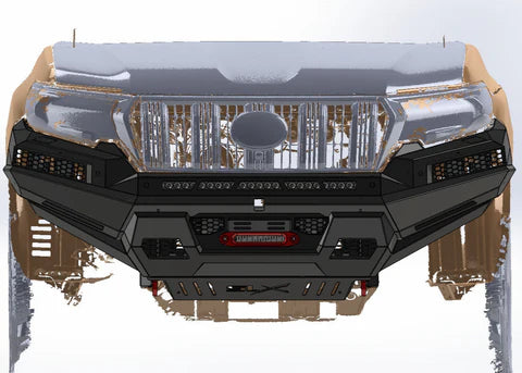 Recon No Loop bull bar, Suitable for Toyota Prado 150 Series 2018 on
