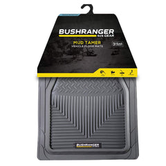 Mud Tamer Floor Mats | Front | Black | Bushranger