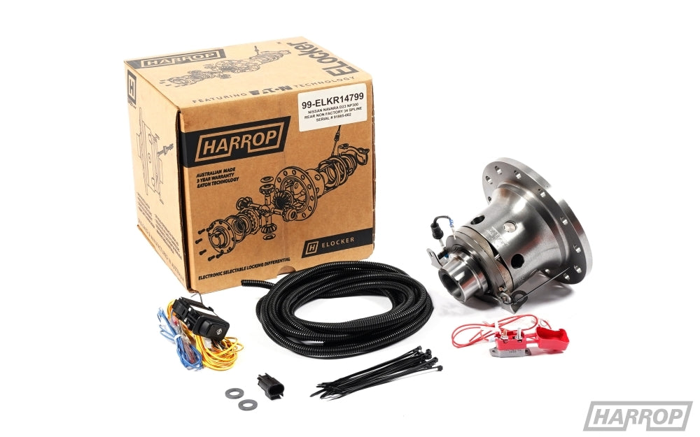 Harrop ELocker differential kit with wiring and accessories.