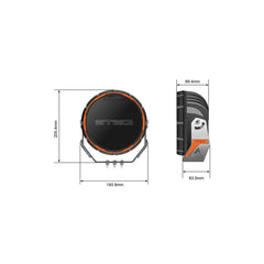 Stedi Type X Sport Plus 7'' Driving Light Set