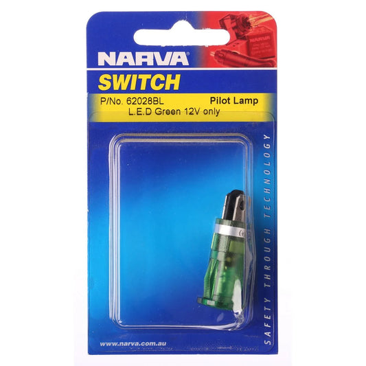 Narva | 12 Volt Pilot Lamp with Green LED