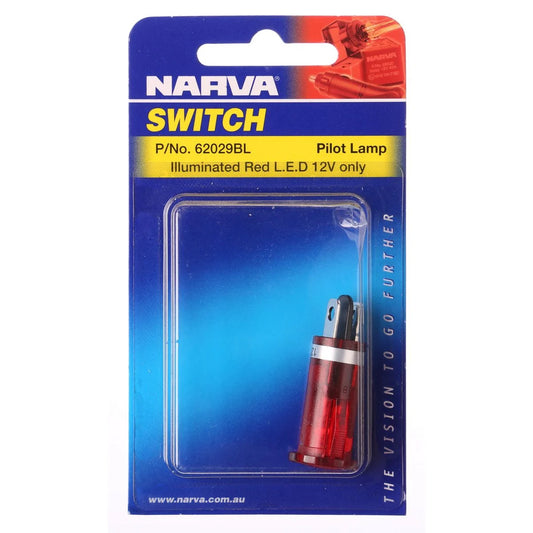 Narva | 12 Volt Pilot Lamp with Red LED
