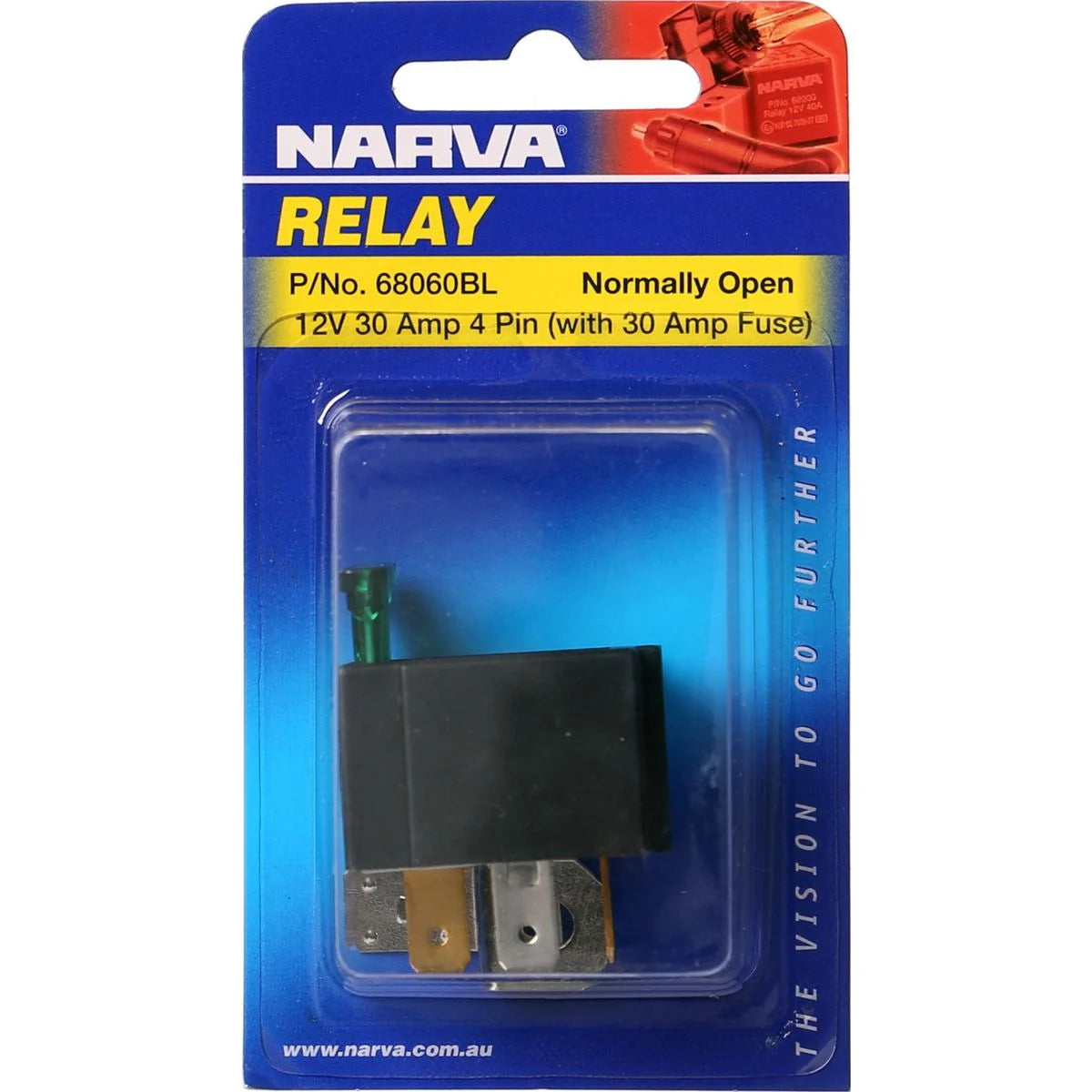 Narva 12v Relay 4 Pin 30A