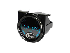 12 Volt Digital Gauge with ABM Logo (with Elbow Fittings)