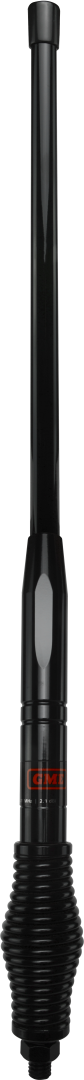 595MM FIBERGLASS RADOME ANTENNA, AS002B SPRING (2.1DBI) -BLACK| GME