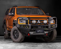 APEX Bull Bar & Lights Kit For Mitsubishi Triton MV | Ironman 4x4