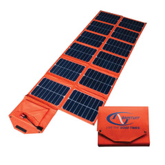 Baintech Foldable Solar Blanket 180 Watt – Orange with PWM