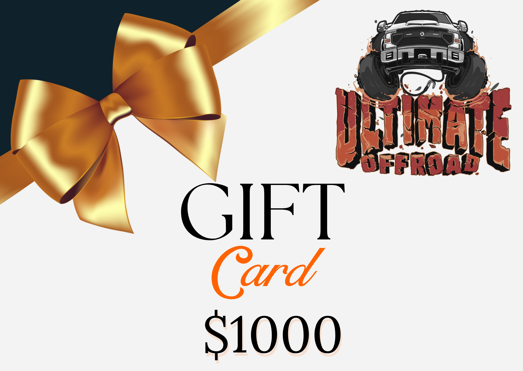 Ultimate Off-road E-Gift Card