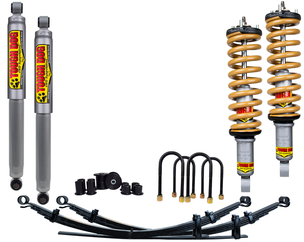 Tough Dog 40mm Adjustable Suspension - Suits Ford Ranger PX1 & 2 (11/2011 - 08/2018)