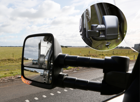 Clearview Next Gen Towing Mirror to Suit Nissan Patrol Y62