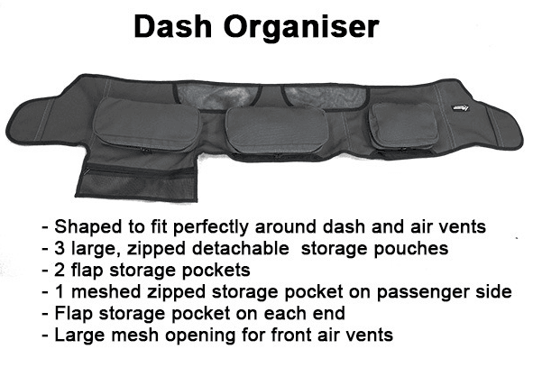 Toyota Landcruiser (J70) Series – Dashboard Organiser | The Bush Company