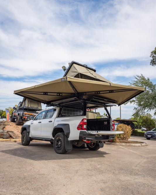 270 XT™ Awning Mk2 - Left Hand Side  | The Bush Company